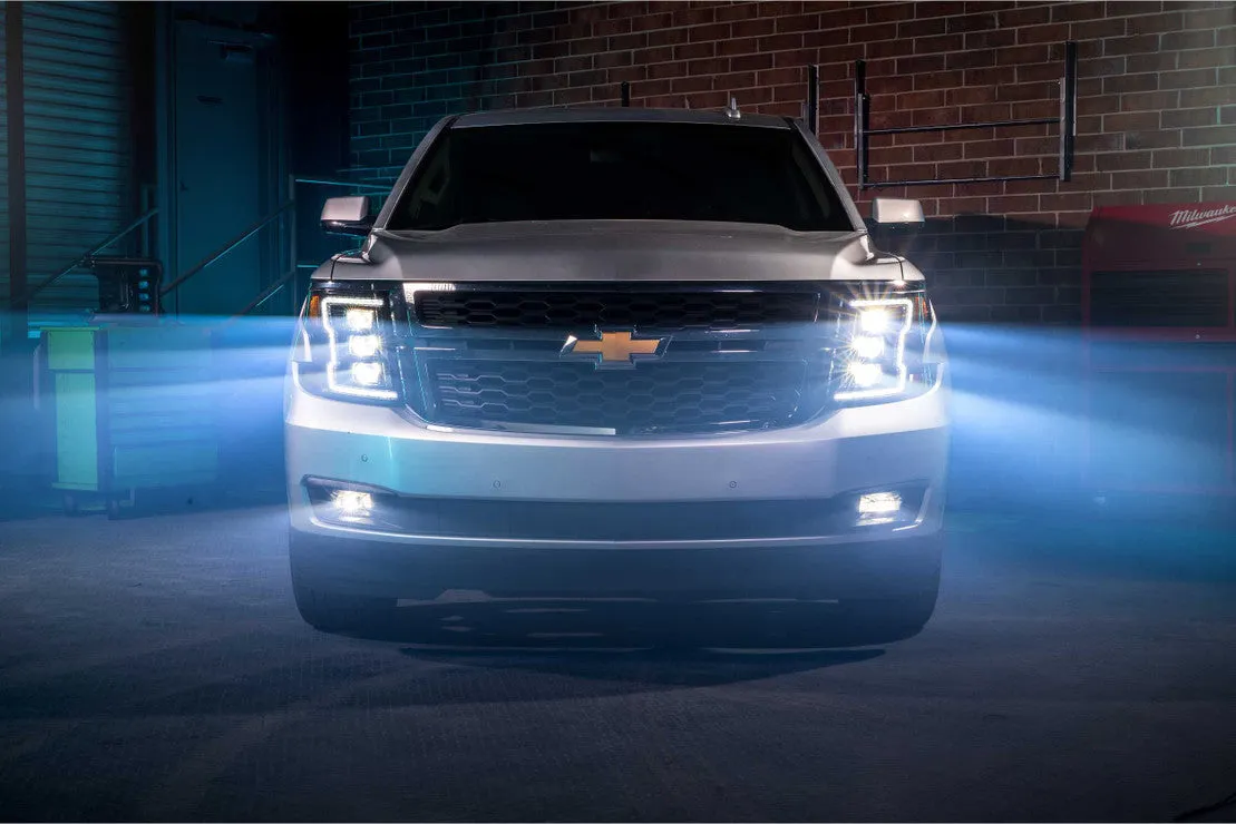 Morimoto Headlights Chevy Suburban (2015-2020) [w/ Sequential LED Turn] XB LED - Black