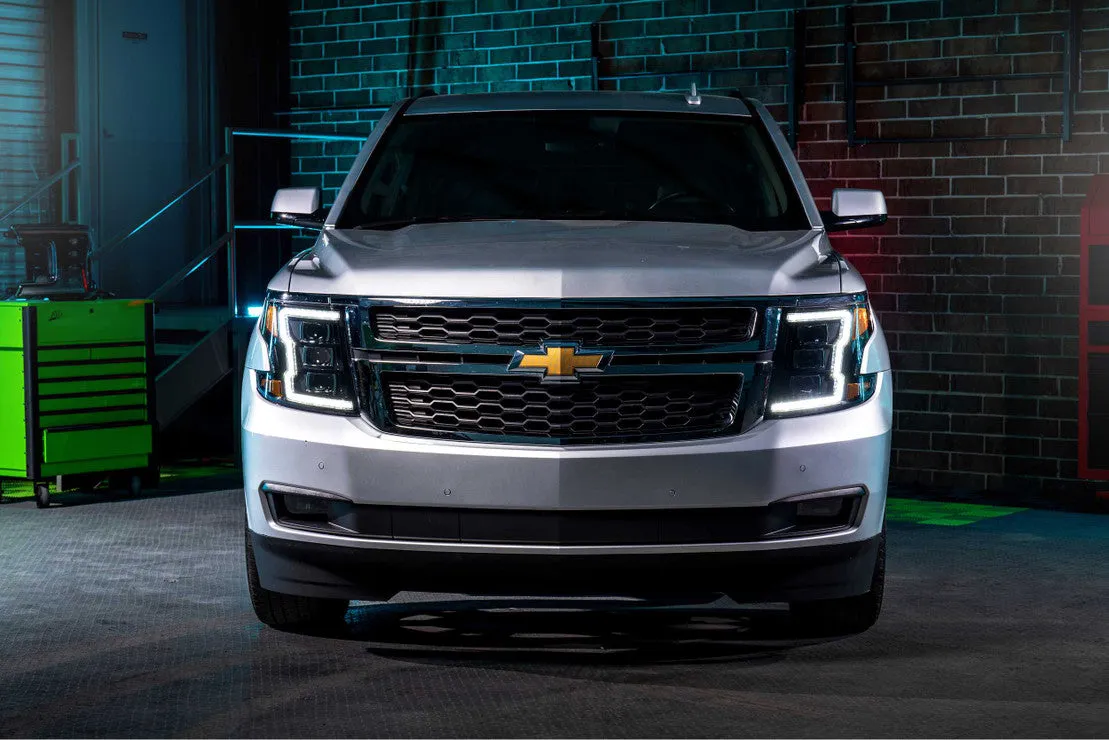 Morimoto Headlights Chevy Suburban (2015-2020) [w/ Sequential LED Turn] XB LED - Black
