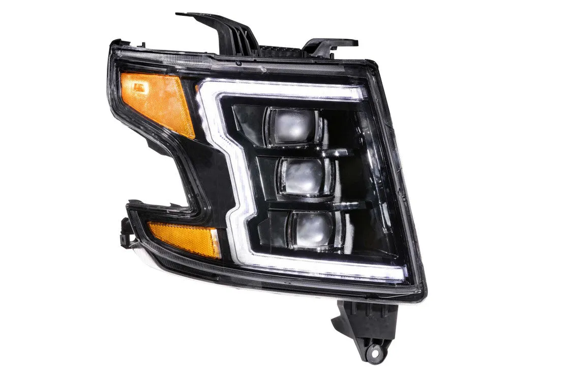 Morimoto Headlights Chevy Suburban (2015-2020) [w/ Sequential LED Turn] XB LED - Black