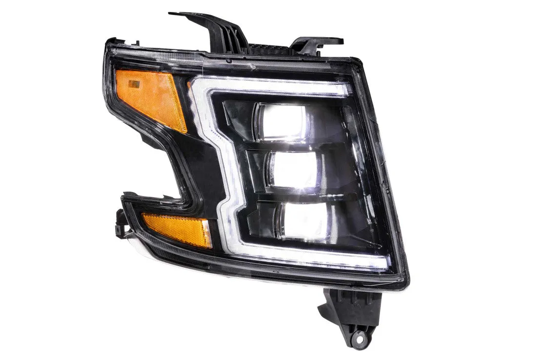 Morimoto Headlights Chevy Suburban (2015-2020) [w/ Sequential LED Turn] XB LED - Black