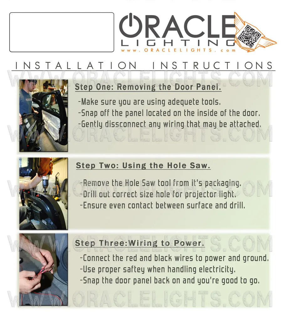 Mustang ORACLE GOBO LED Door Light Projector
