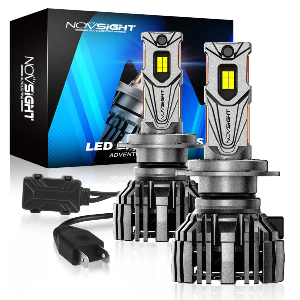 N67 Pro Series | H4 H7 H11 9005 9006 LED Bulb Intelligent Cooling System 140W 30000LM 6500K | 2 Bulbs