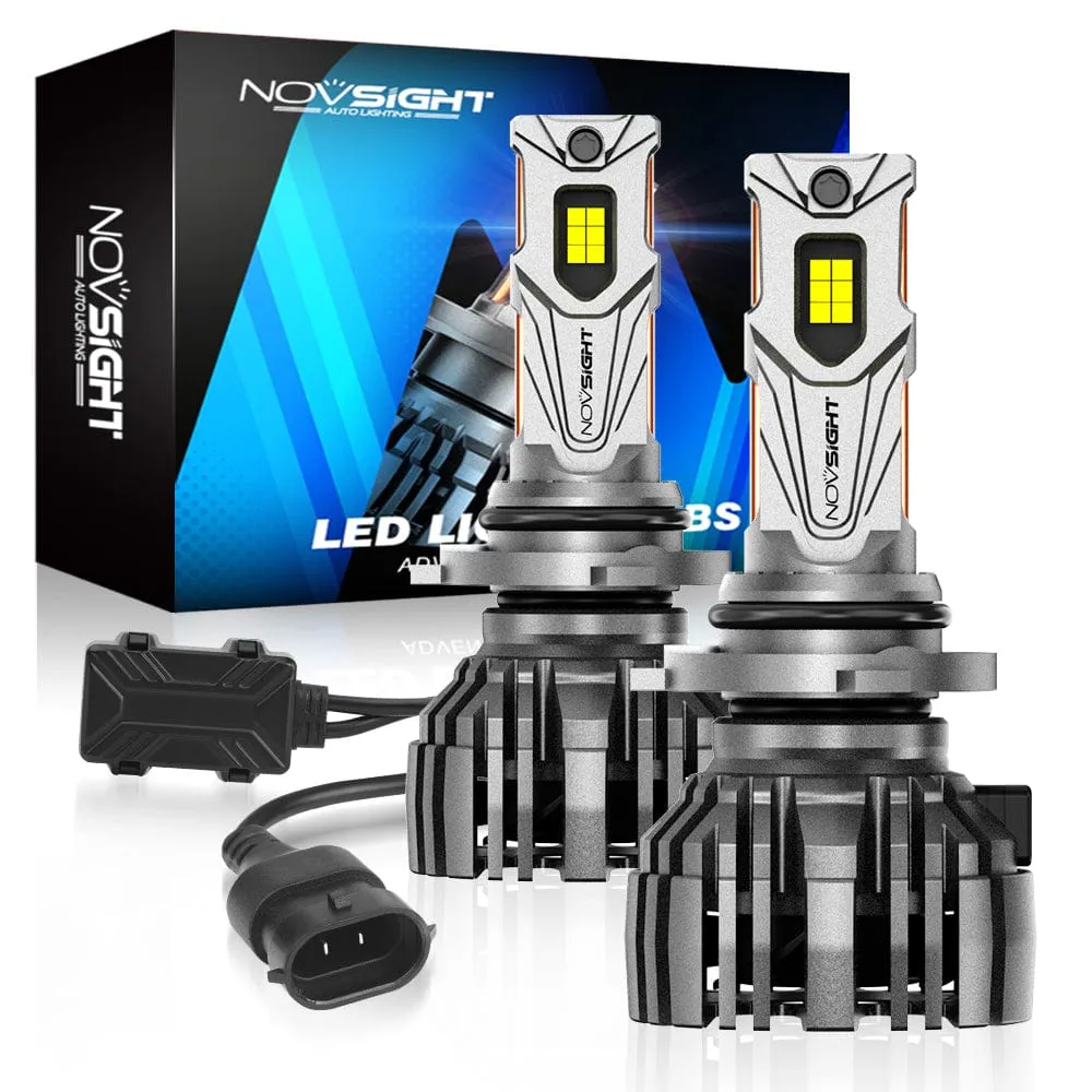 N67 Pro Series | H4 H7 H11 9005 9006 LED Bulb Intelligent Cooling System 140W 30000LM 6500K | 2 Bulbs