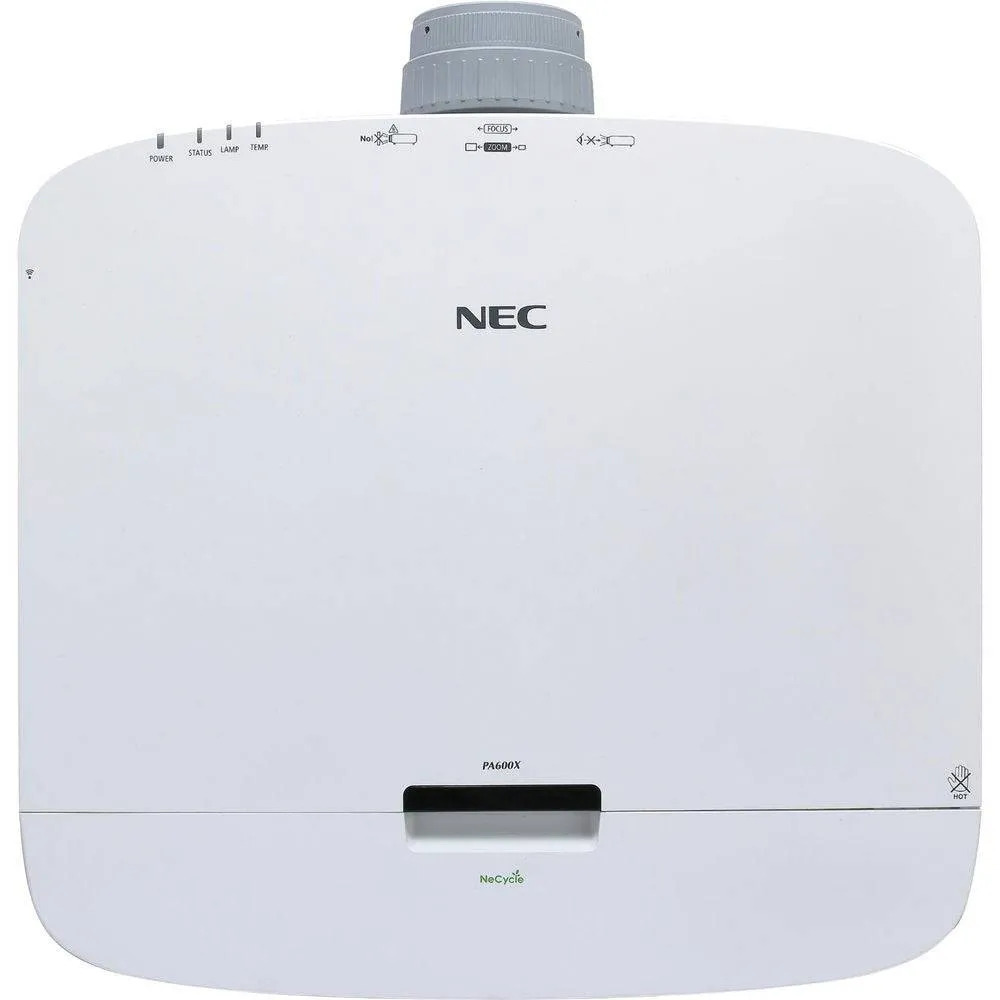 NEC NP-PA600X Professional Installation Projector with NP13ZL Lens