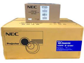 NEC NP-PA653U Projector - W/Lens NEC NP40ZL