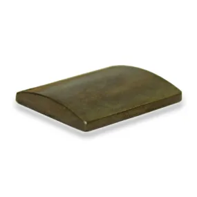 Neodymium Block Magnet | Partial Ovoid - 38mm x 29mm x (3mm-5.8mm) | Phosphorus Coating
