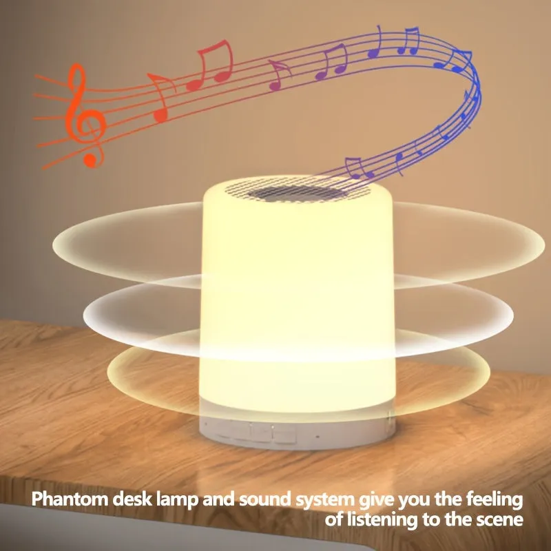 Night Light Speaker Wireless Table Lamp