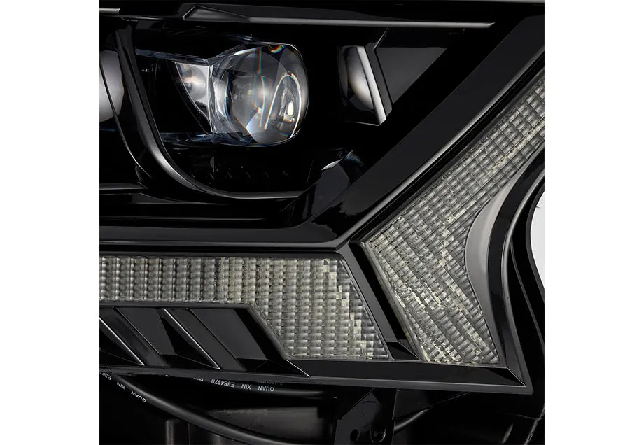 NOVA-Series LED Projector Headlights Alpha-Black Fits 19-21 Ford Ranger