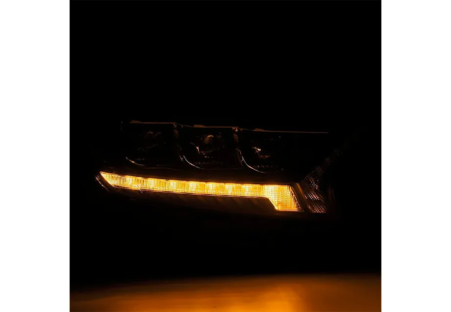 NOVA-Series LED Projector Headlights Alpha-Black Fits 19-21 Ford Ranger