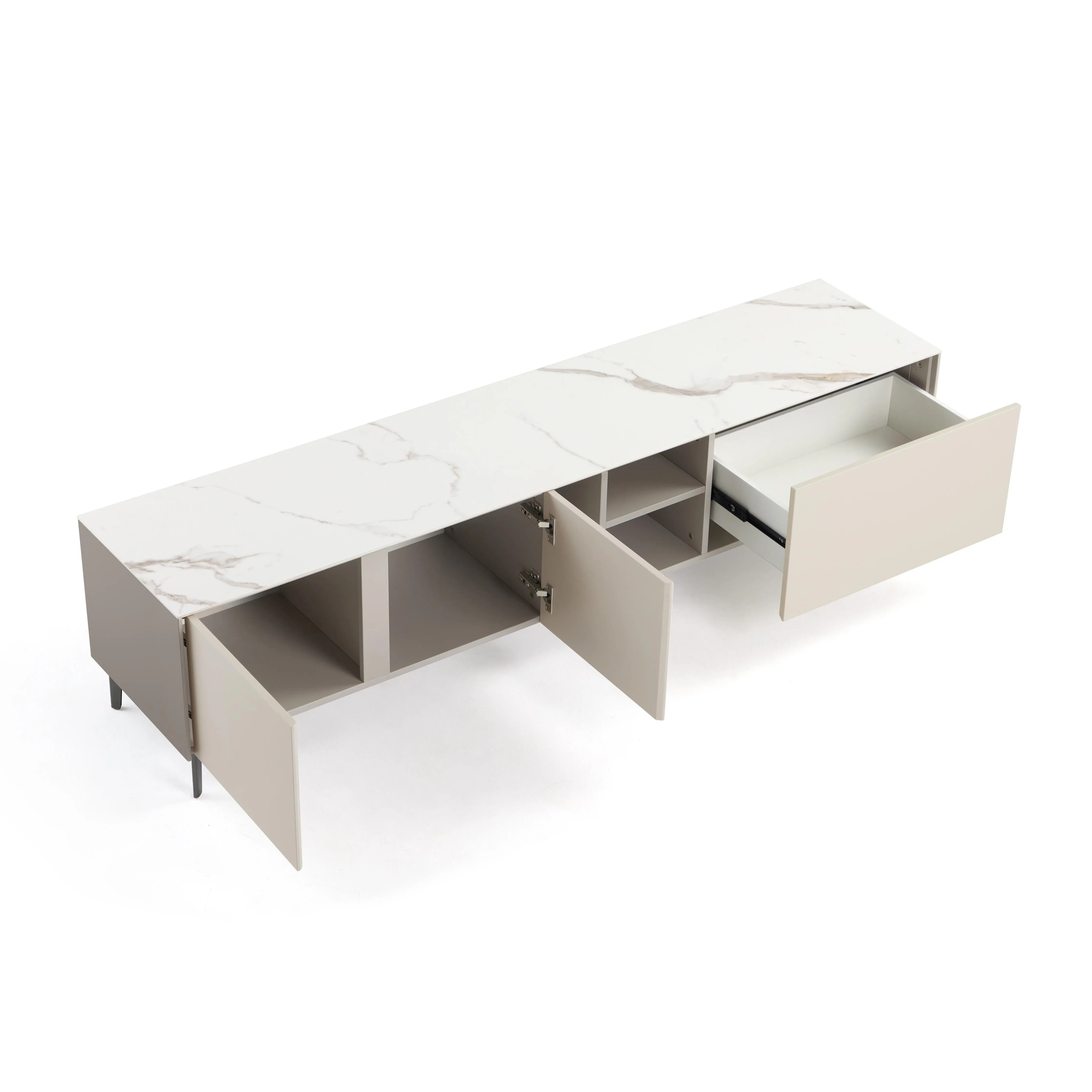 OLIVIA Sintered Stone TV Stand