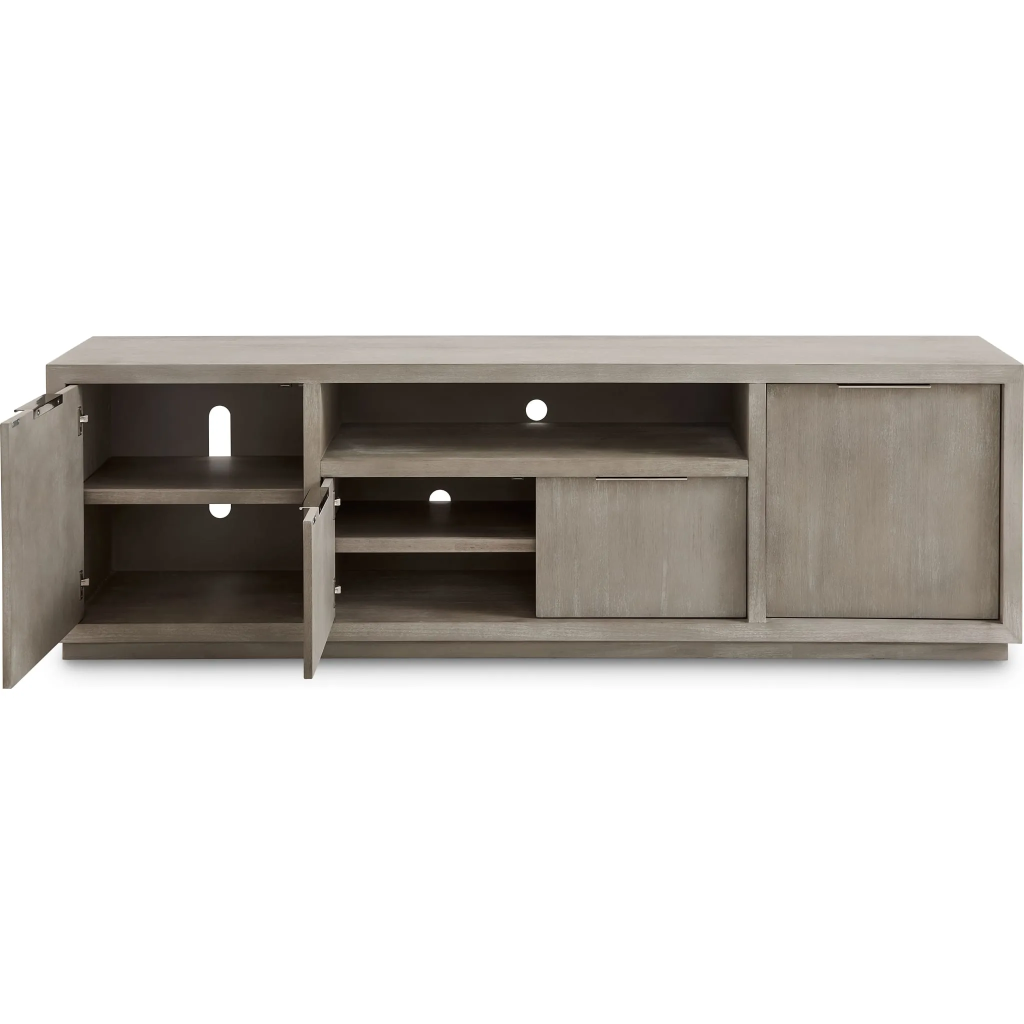 Oxford Media Console 84 inch in Mineral