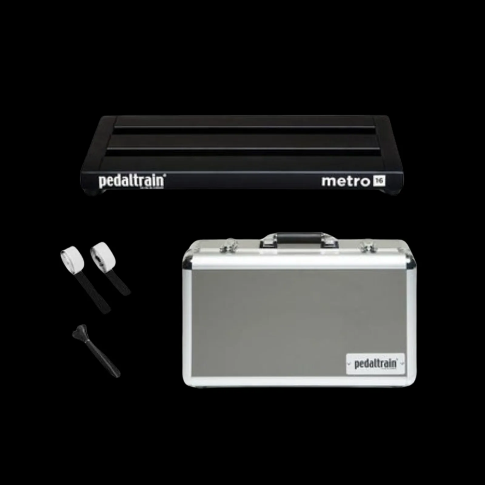 Pedaltrain Metro 16 HC 16"x8" Pedalboard with Hard Case