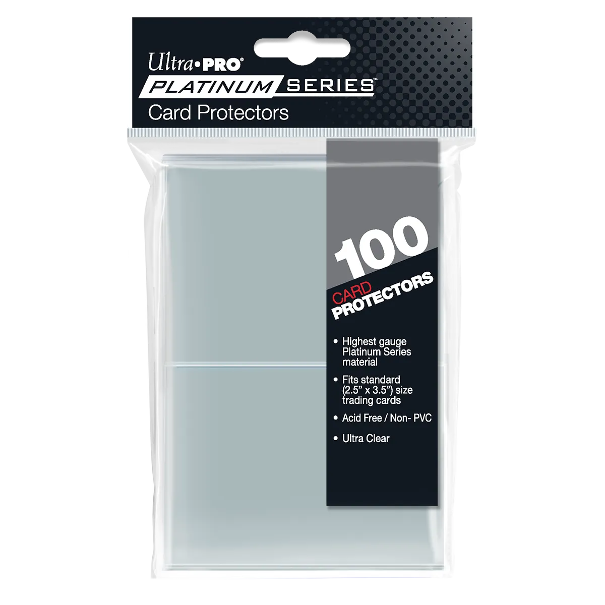 Platinum Series Card Protector Sleeves for Standard Trading Cards