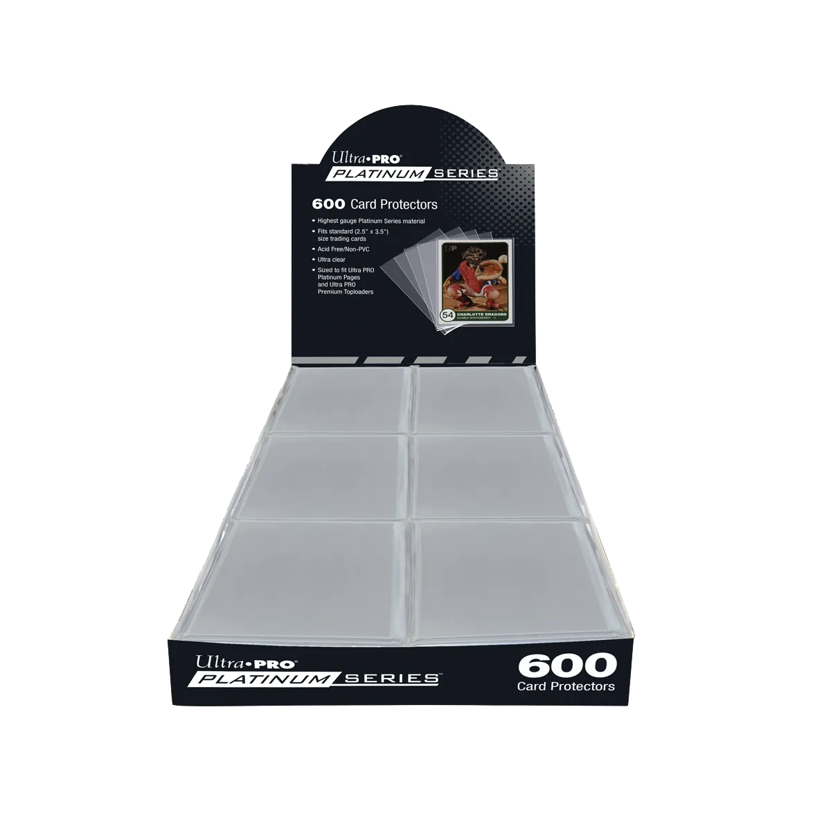 Platinum Series Card Protector Sleeves for Standard Trading Cards