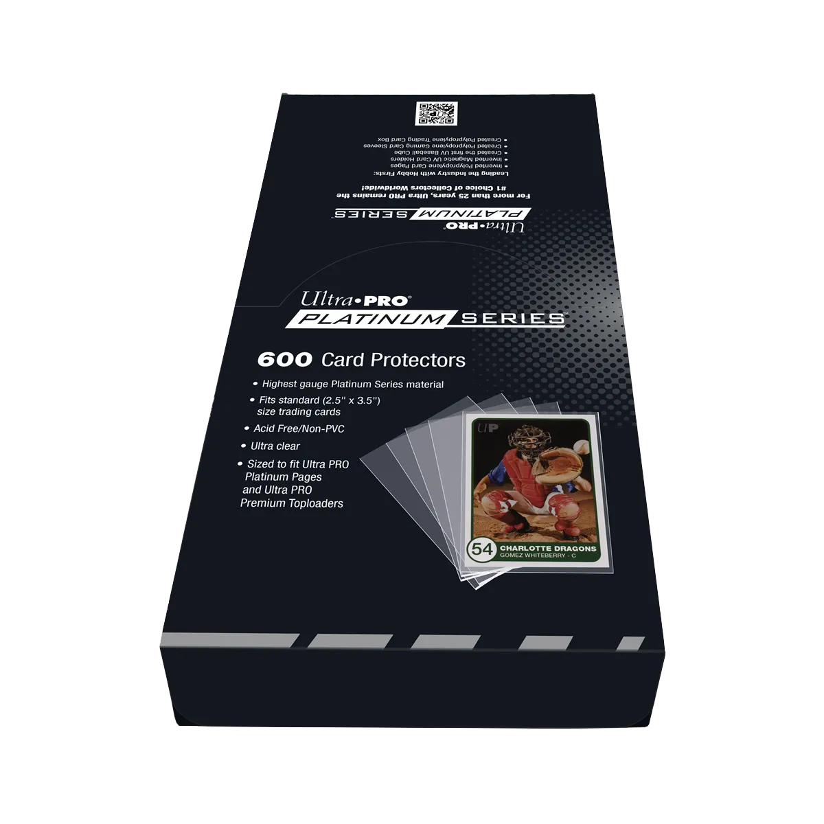 Platinum Series Card Protector Sleeves for Standard Trading Cards