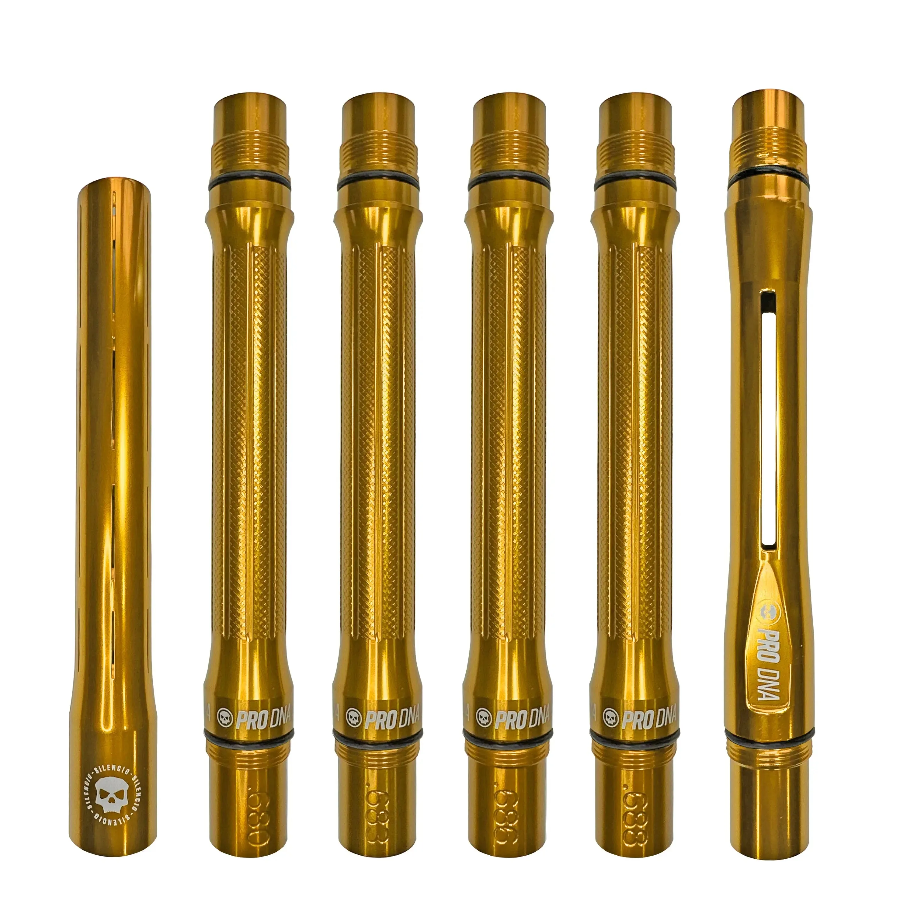 PRO DNA SILENCIO™ BARREL KIT - GLOSS GOLD - COCKER THREAD