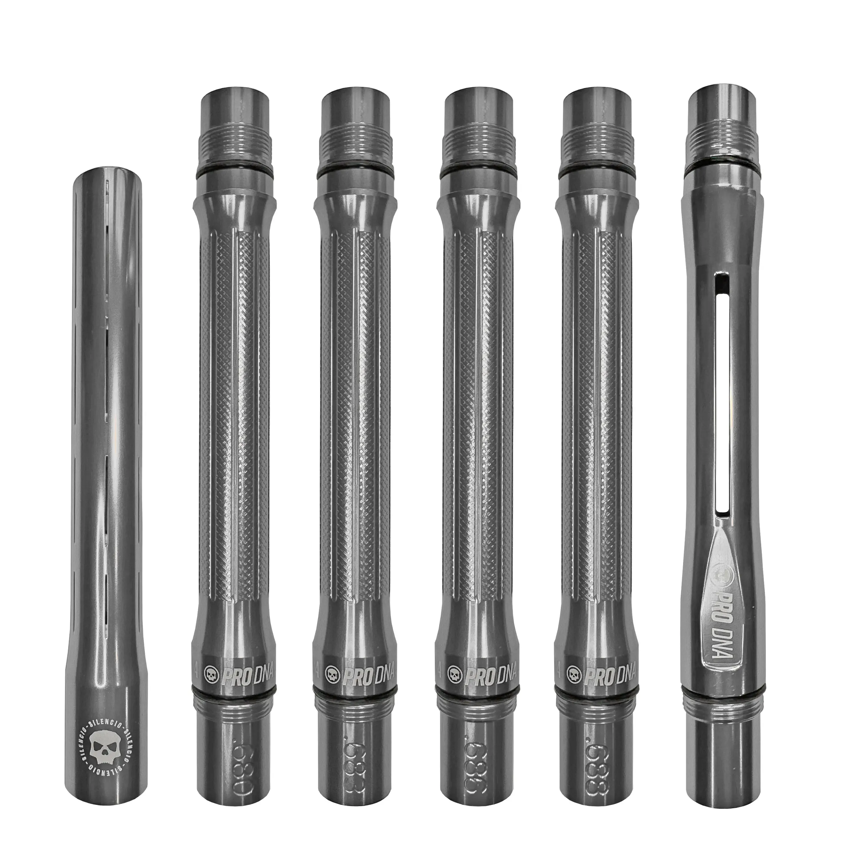 PRO DNA SILENCIO™ BARREL KIT - GLOSS PEWTER - COCKER THREAD