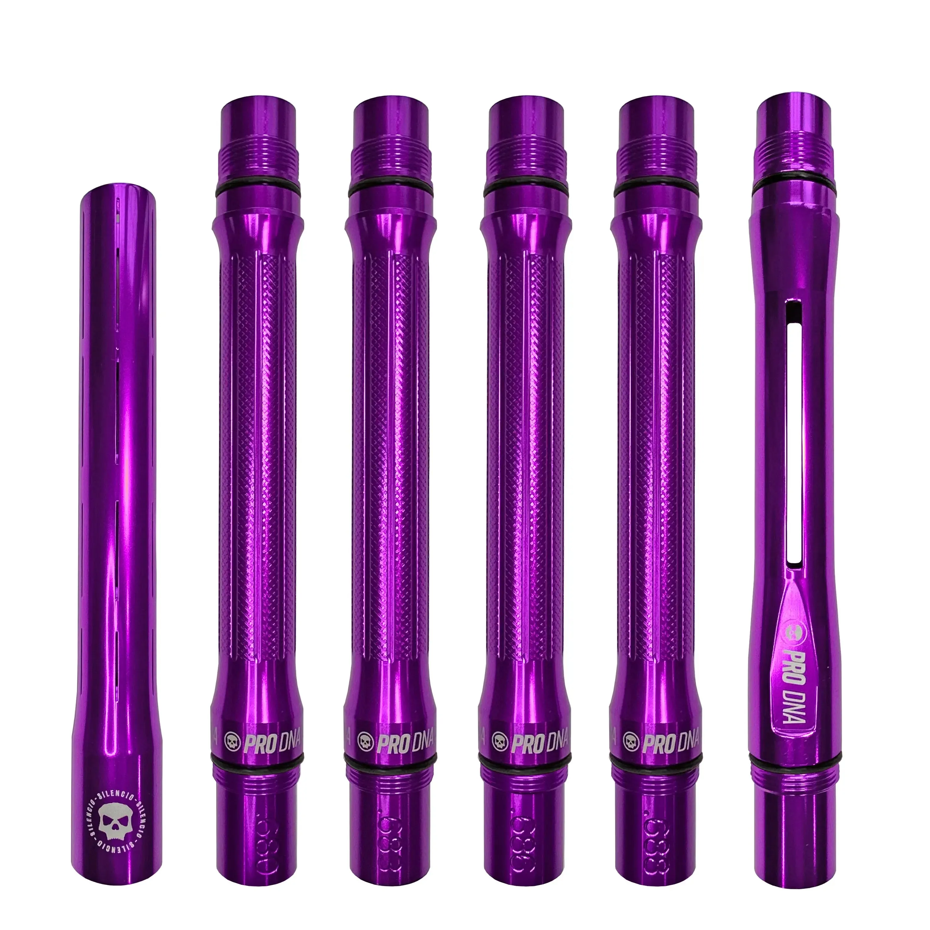 PRO DNA SILENCIO™ BARREL KIT - GLOSS PURPLE - COCKER THREAD