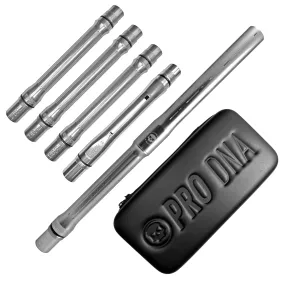 PRO DNA SILENCIO™ BARREL KIT - GLOSS SILVER - COCKER THREAD