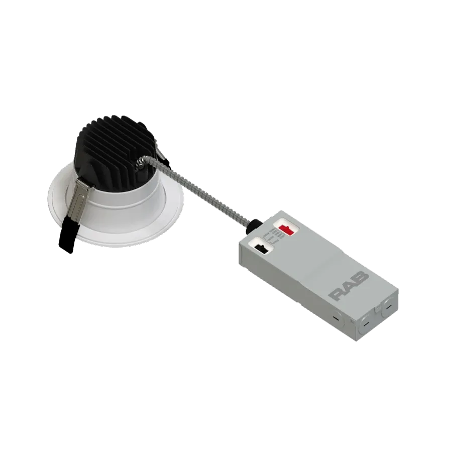 RAB CRX4 20W LED 4" Commercial Downlight Selectable Wattage/CCT Hi Output