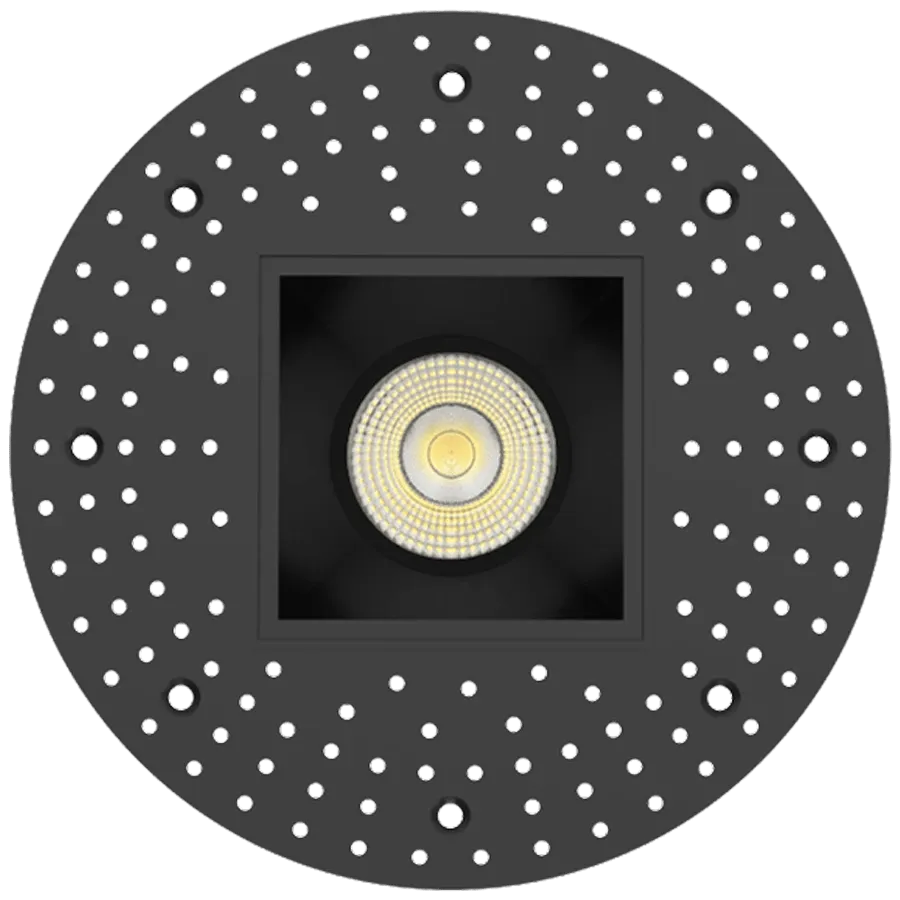 RAB R3STL 15W LED 3" Square Trimless Downlight Selectable CCT