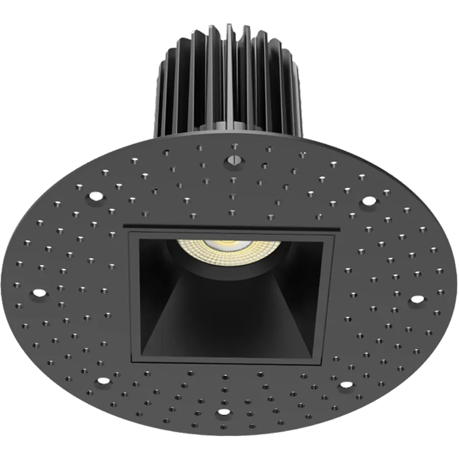 RAB R3STL 15W LED 3" Square Trimless Downlight Selectable CCT
