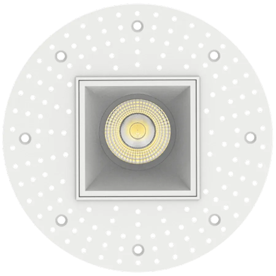 RAB R3STL 15W LED 3" Square Trimless Downlight Selectable CCT