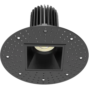 RAB R3STL 15W LED 3" Square Trimless Downlight Selectable CCT