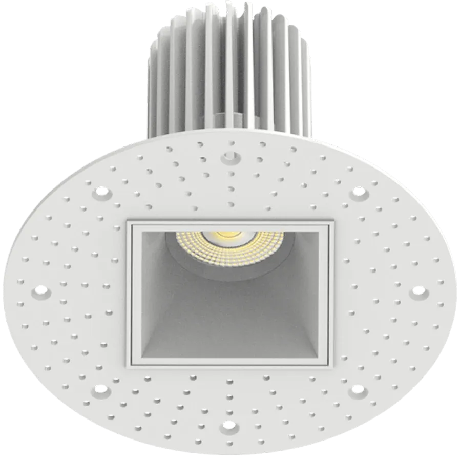 RAB R3STL 15W LED 3" Square Trimless Downlight Selectable CCT
