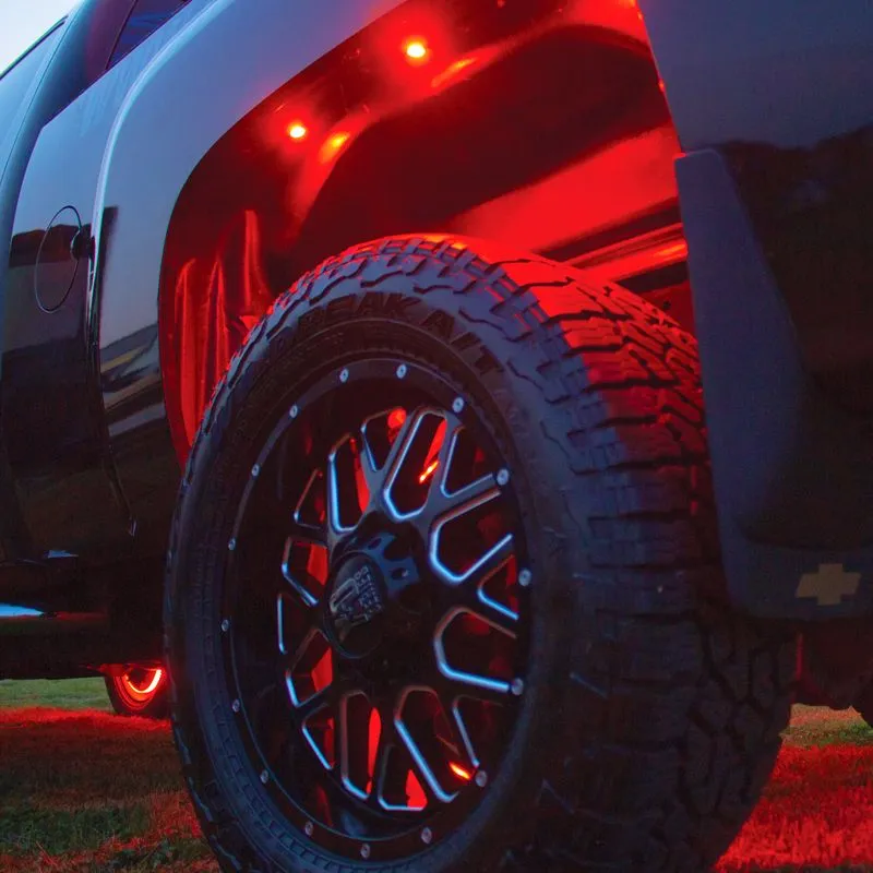 Race Sport RS LED Rock Light Kit -RGBW w/ Bluetooth APP Controls