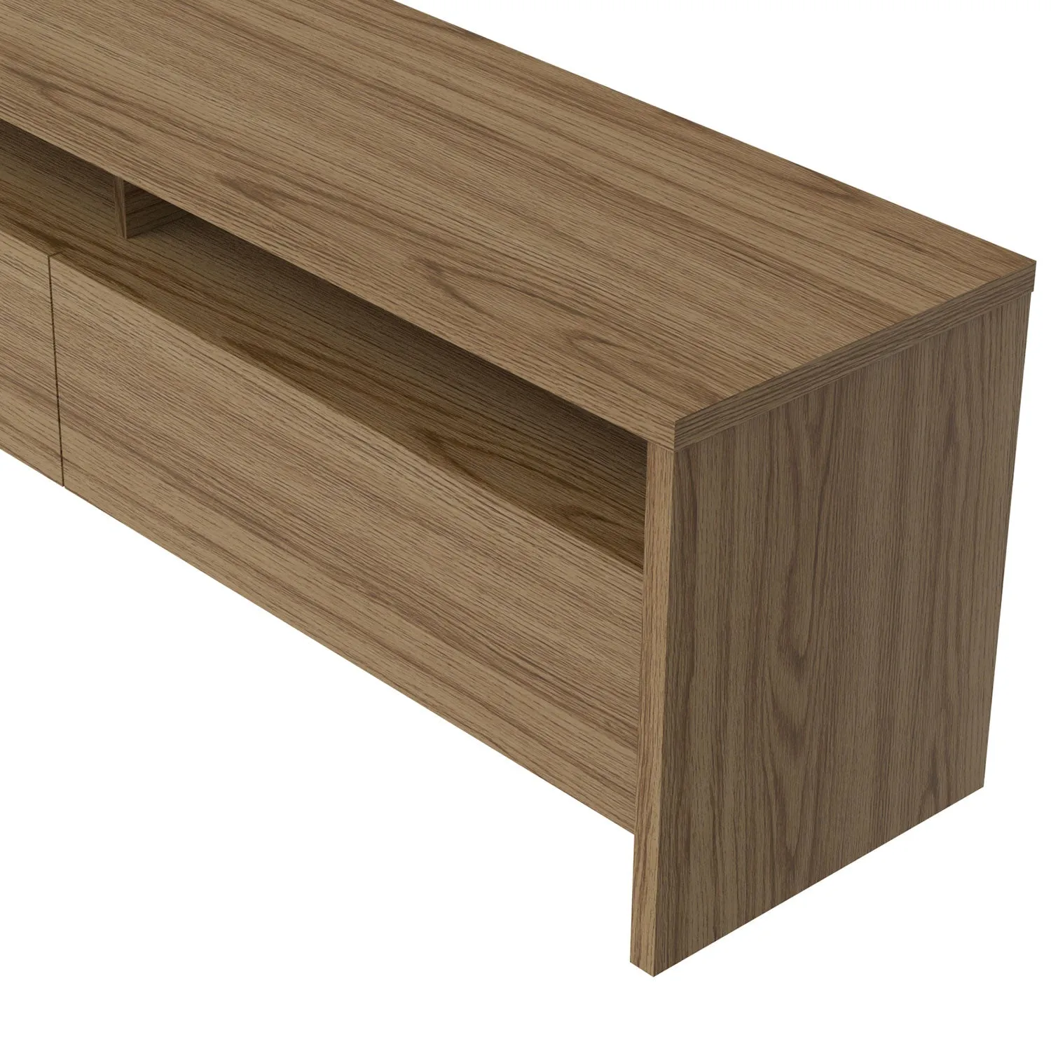 Rack para TV Até 75" 3 Portas Aspen 219 cm - Freijó