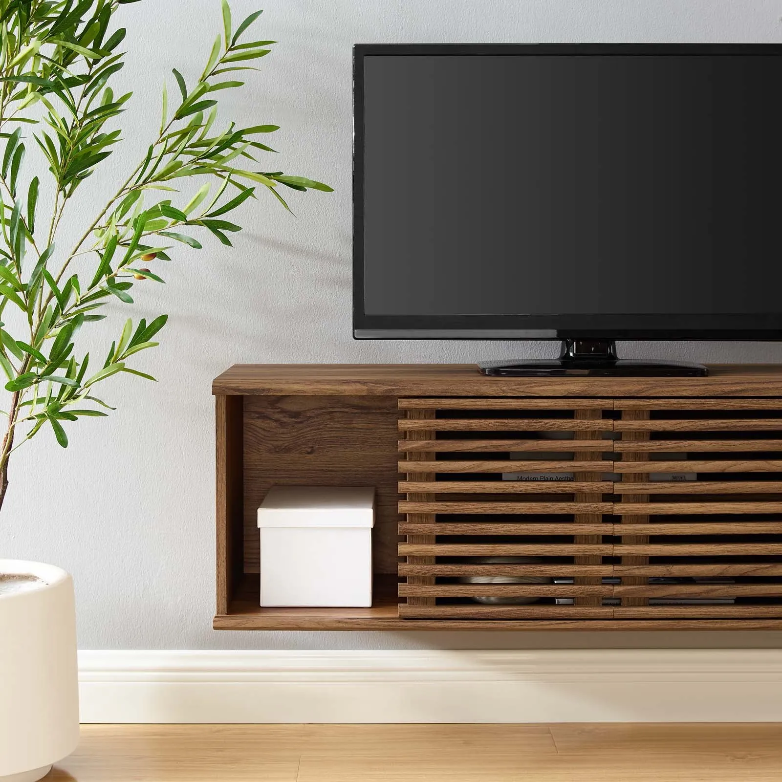 Render  Wall-Mount Media Console TV Stand