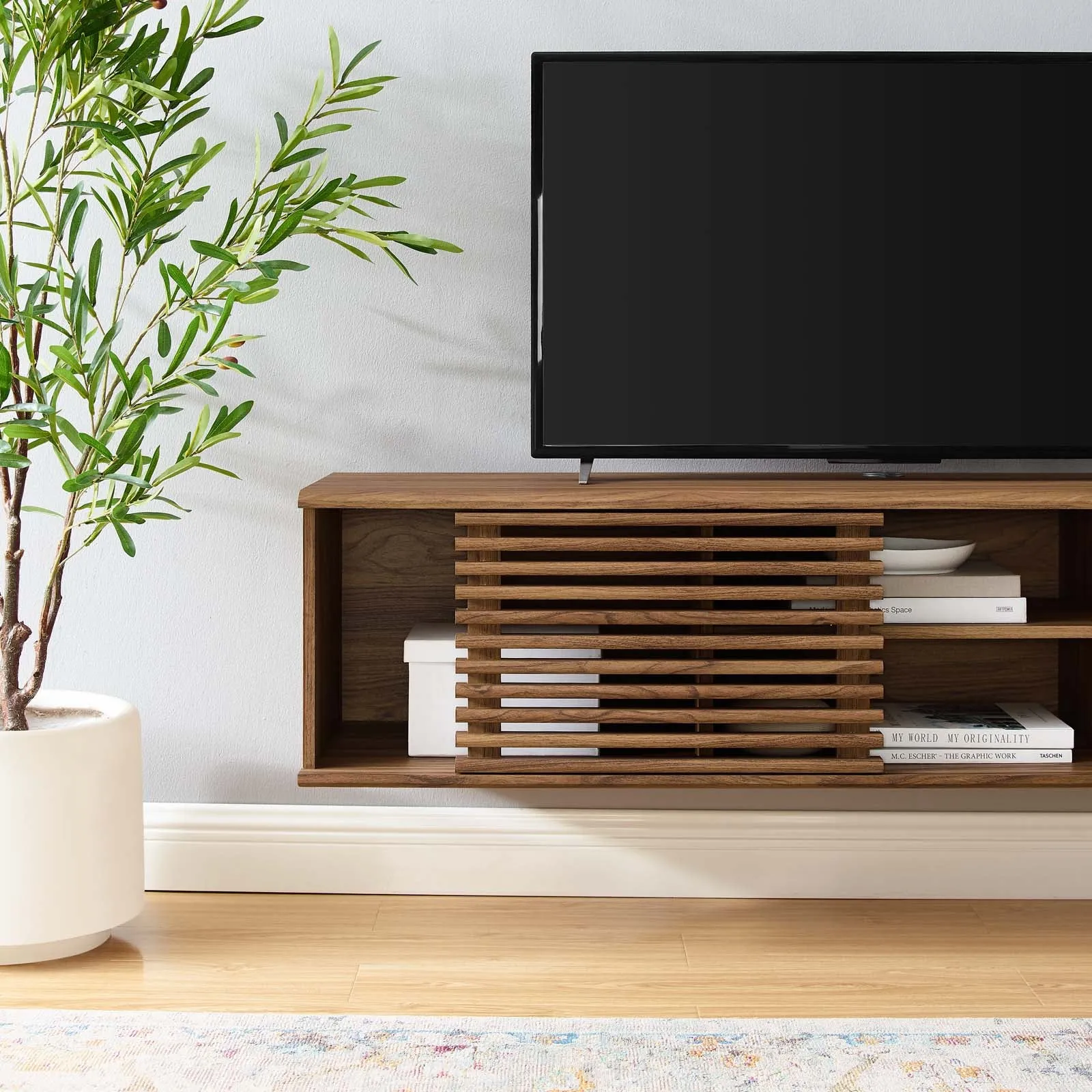 Render  Wall-Mount Media Console TV Stand