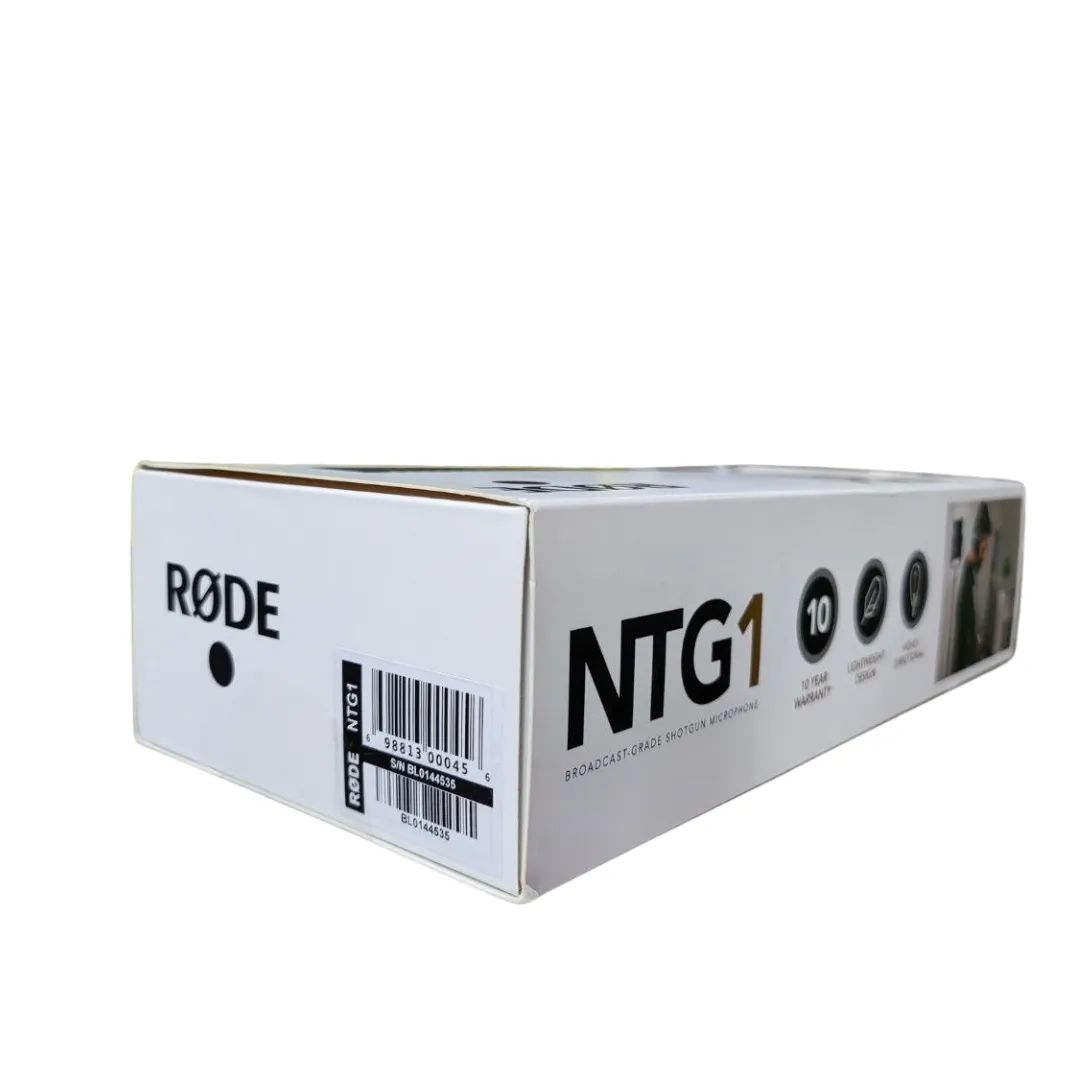 RODE NTG1 Broadcast-Grade Shotgun Microphone