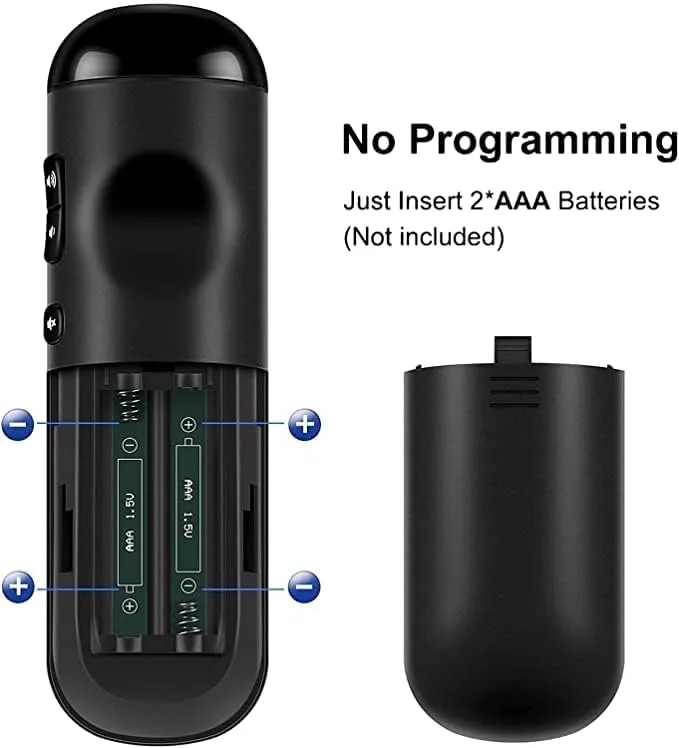 Roku Remote - Hotkeys: Netflix, Disney, Apple, Hulu