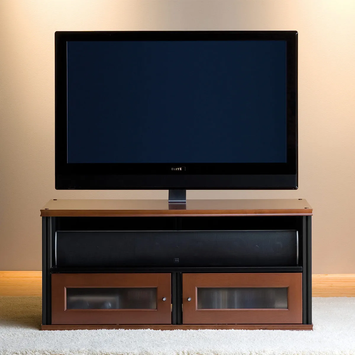 Salamander Synergy PM2 Tilting TV Mount for Twin Salamander Cabinets (Black)
