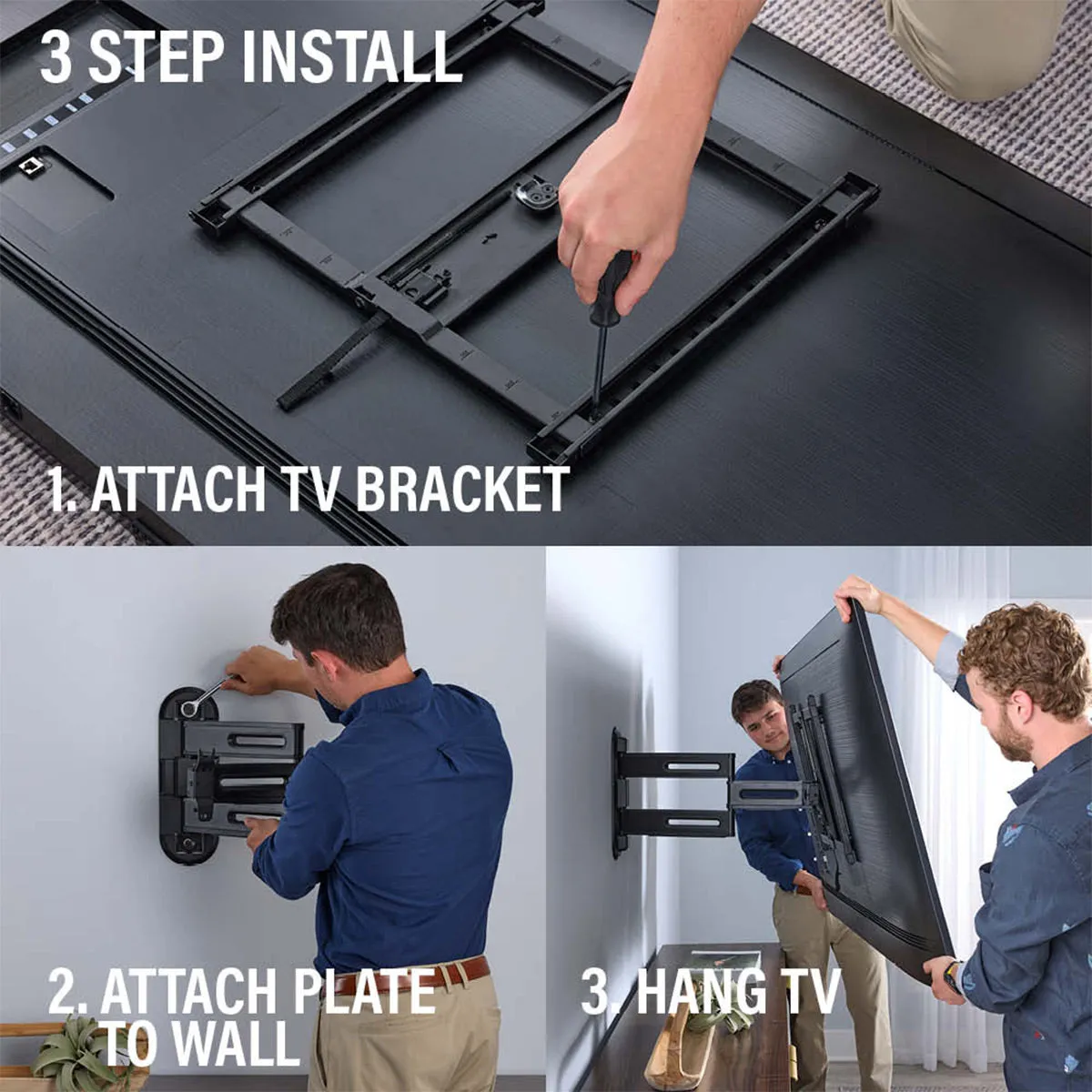 Sanus VMF822-B2 Premium Full-Motion Mount for 32" - 65" TV