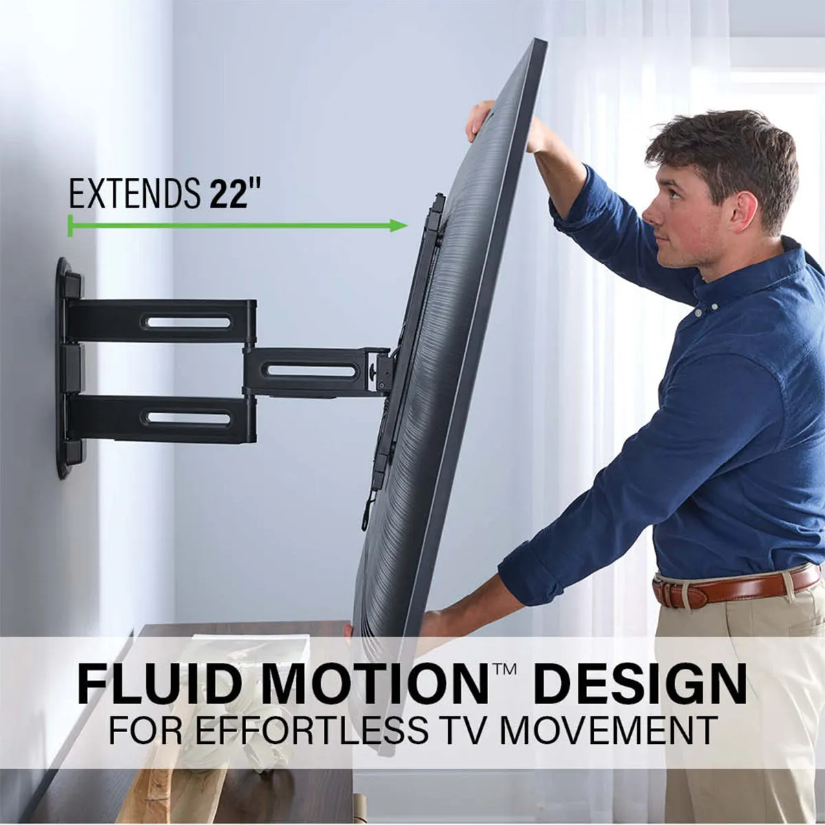 Sanus VMF822-B2 Premium Full-Motion Mount for 32" - 65" TV