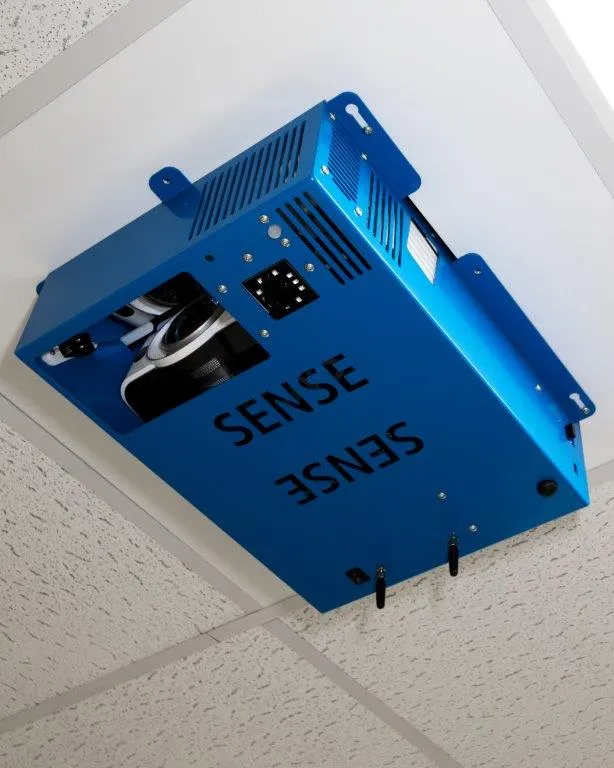 SENse Tile - Fixed all in one ceiling mounted interactive projector
