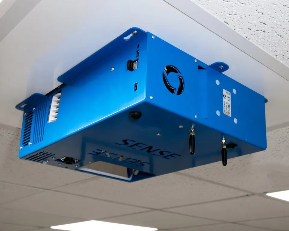 SENse Tile - Fixed all in one ceiling mounted interactive projector