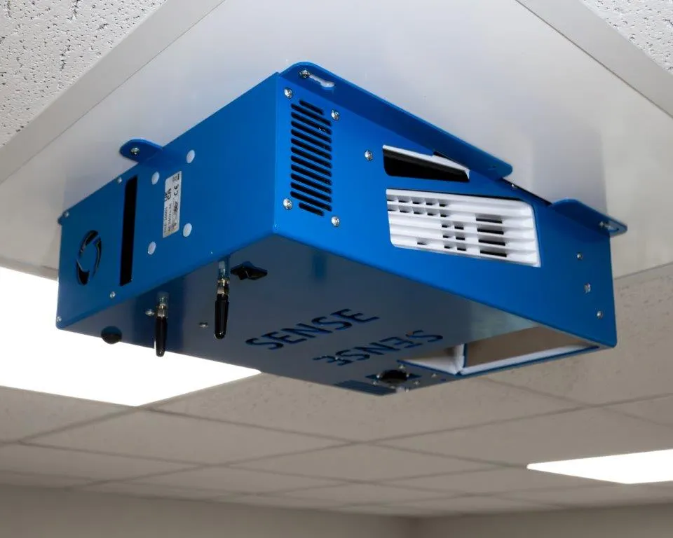 SENse Tile - Fixed all in one ceiling mounted interactive projector