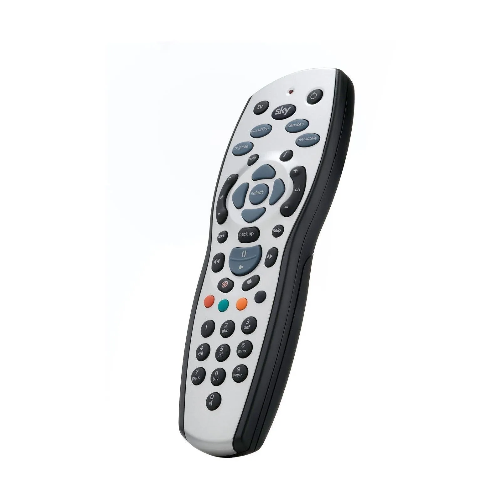 Sky HD TV Remote Control - Silver & Blue | SKY120