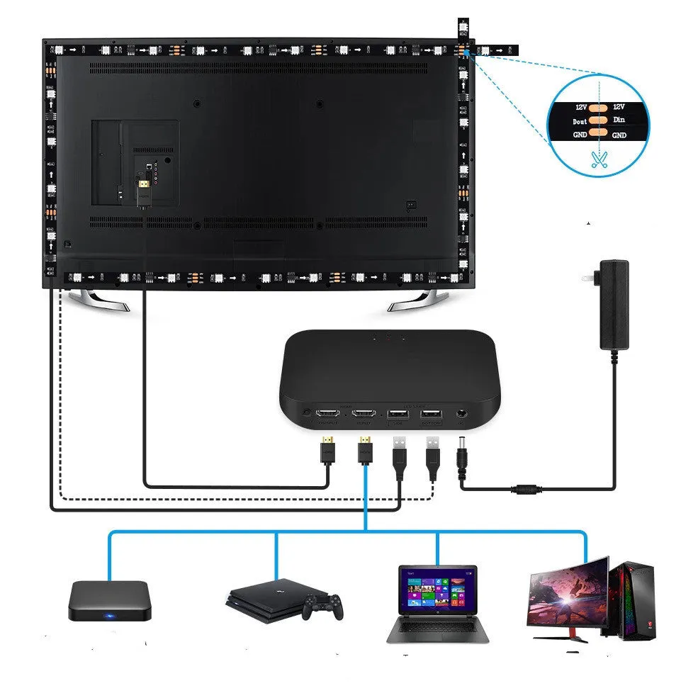Smart APP TV light