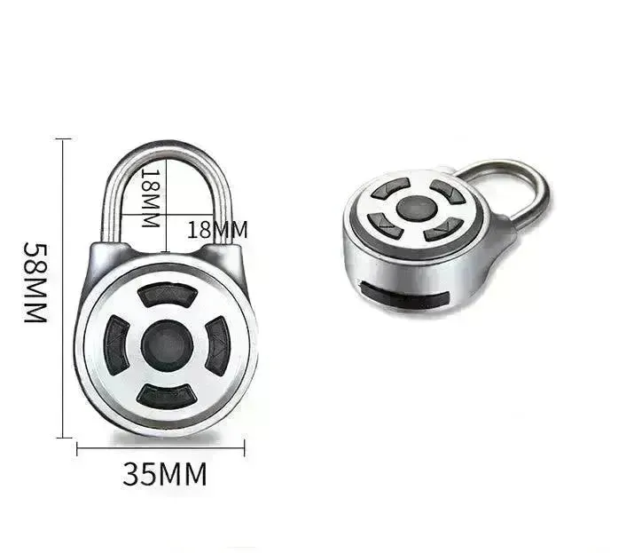 Smart padlock direction button password lock Bluetooth electronic lock