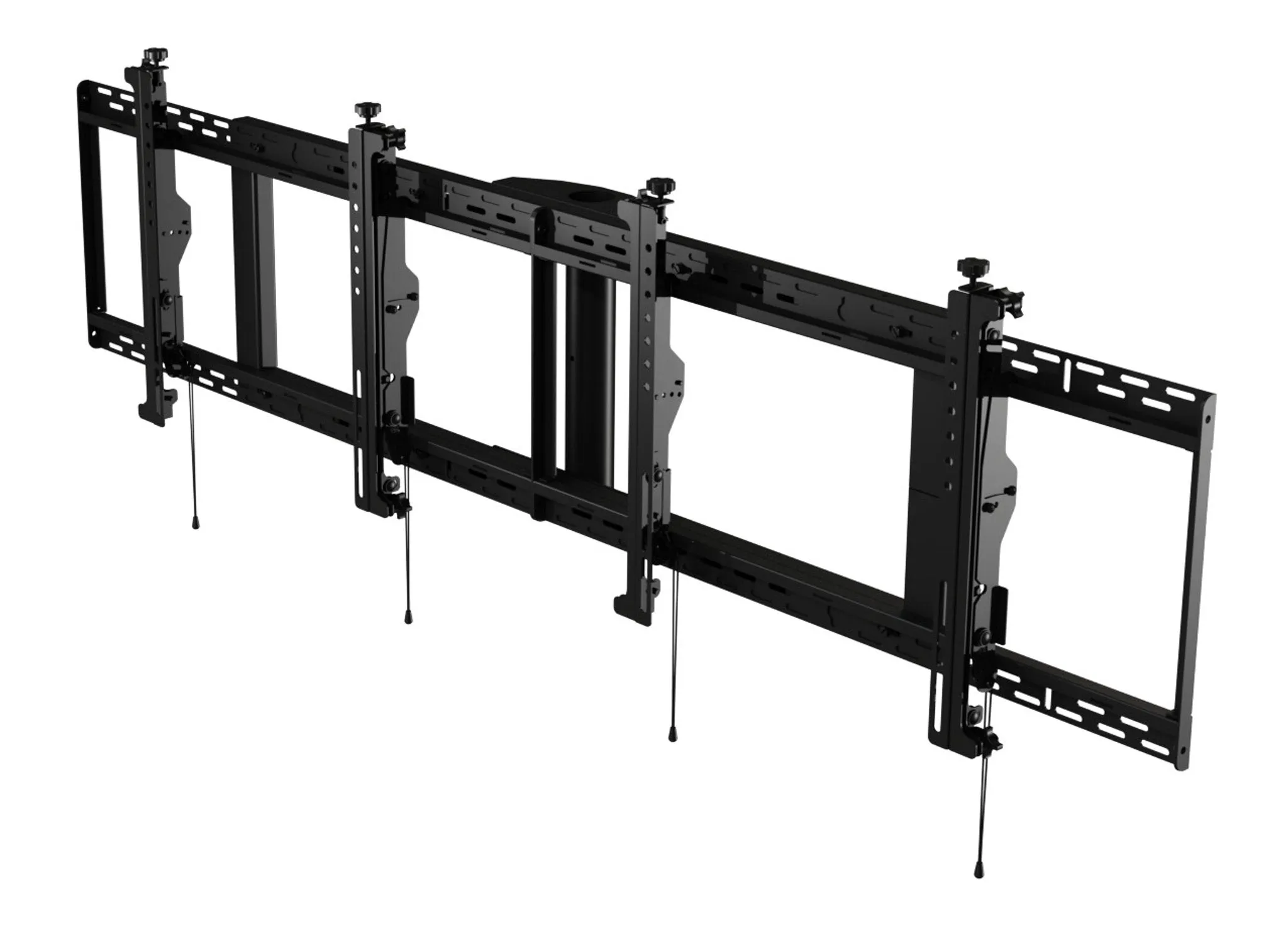 SmartMount® Digital Menu Board Ceiling Mount with 8pt Adjustment - Landscape 2x1 Configuration for 46" to 48" Displays