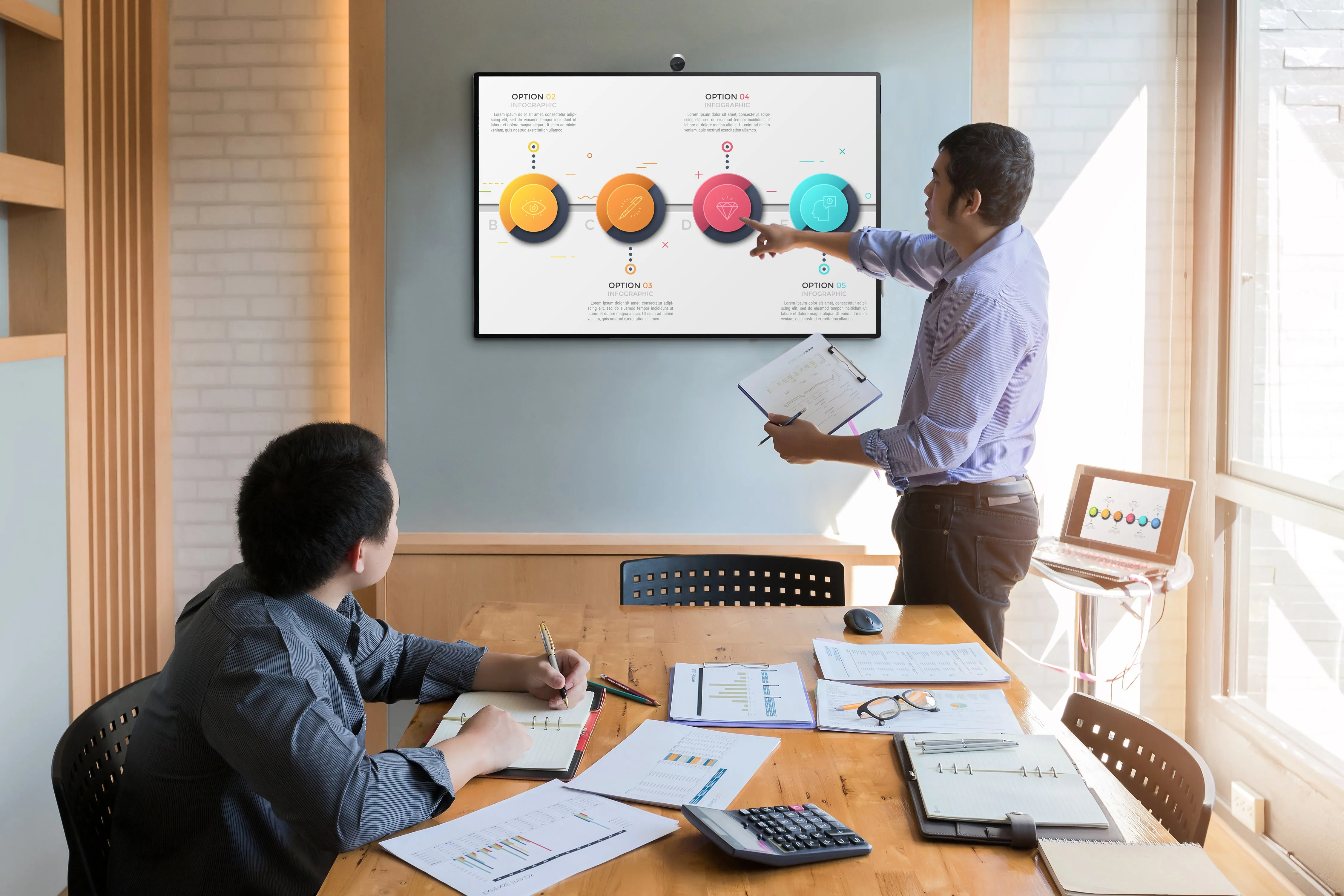 SmartMount® Flat Wall Mount for the Microsoft® Surface™ Hub 2S & 3