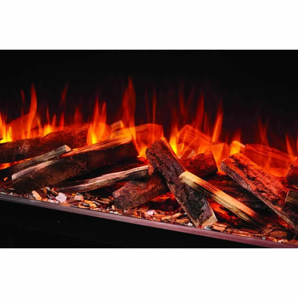 Solution Fires LUX 100 HD 1000MM Panoramic Electric Fire - 1/2/3 Sided Media Wall Electric Fire
