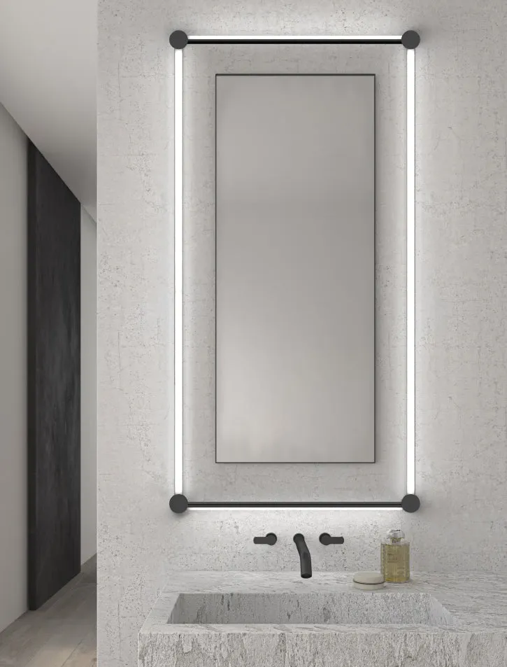 Sonneman Purolinear 360 2-lt 25" Rectangle LED Wall Bar