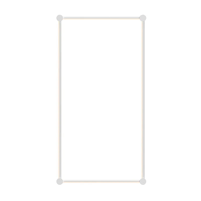 Sonneman Purolinear 360 2-lt 25" Rectangle LED Wall Bar