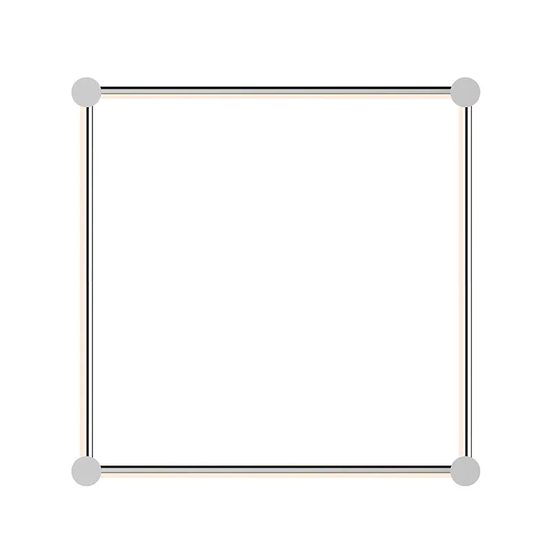 Sonneman Purolinear 360 4-lt 25" Square LED Wall Bar